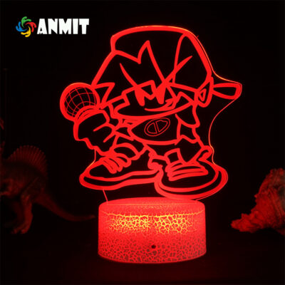 Gaming Room Funkin Figure LED Night Lights