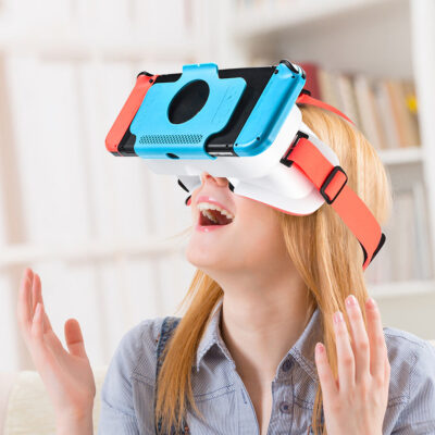 Handsfree Gaming Headset Lens Kit Accessory VR Glasses